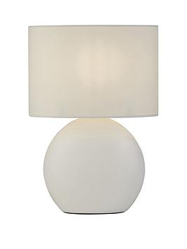 Product photograph of Ella Mini Ceramic Table Lamp from very.co.uk