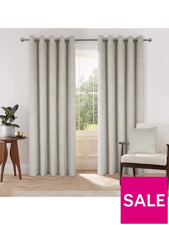 front image of very-home-ashanbspvelour-eyelet-curtains