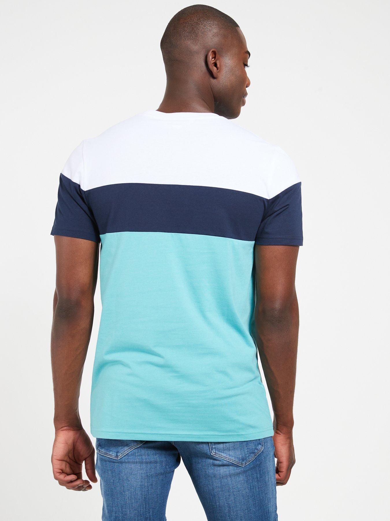 Colour blocked deals t shirt