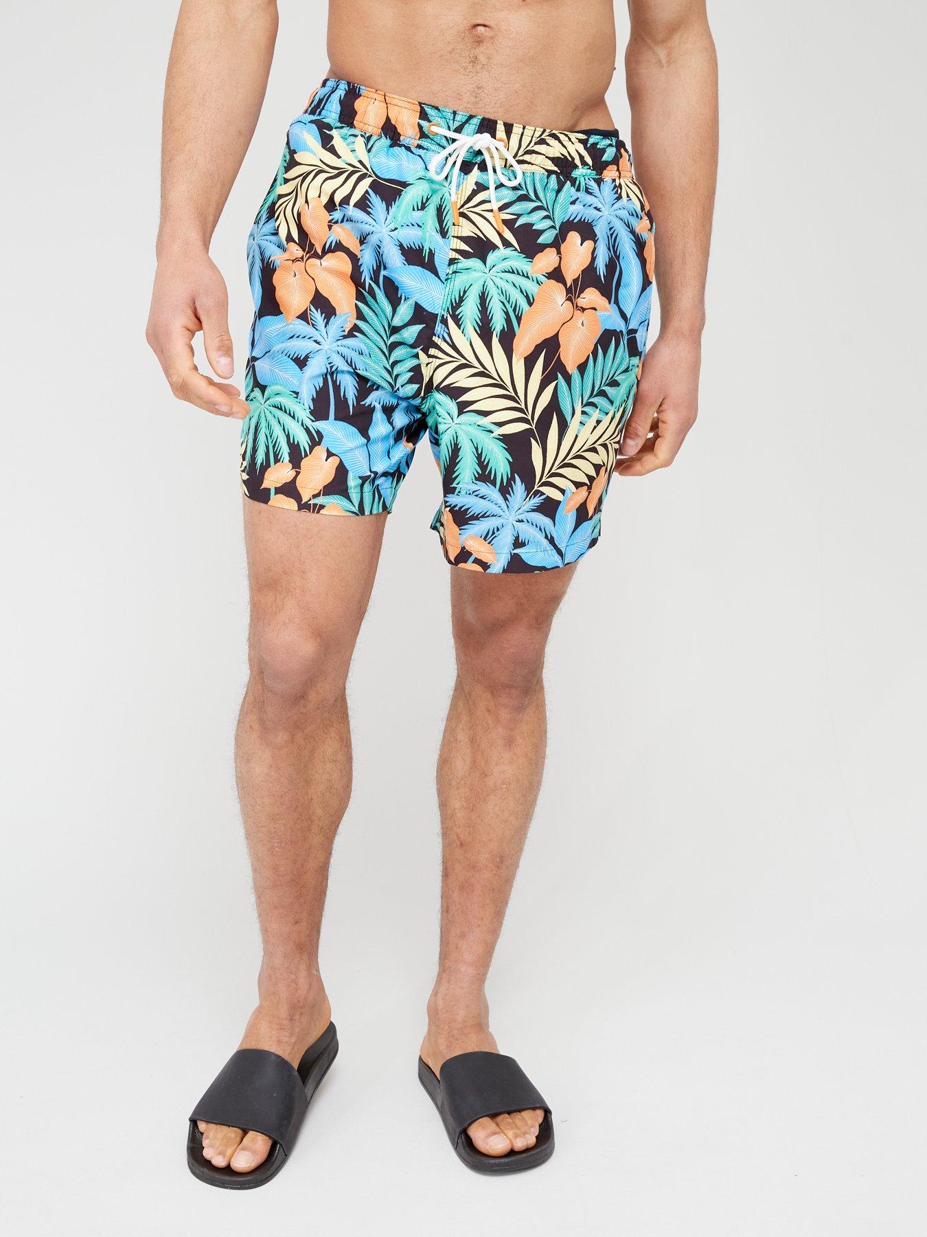 Printed swim shorts - Black/Sonic the Hedgehog - Kids