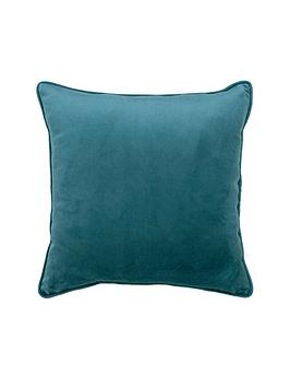 Product photograph of Very Home Asha Velour Cushion from very.co.uk