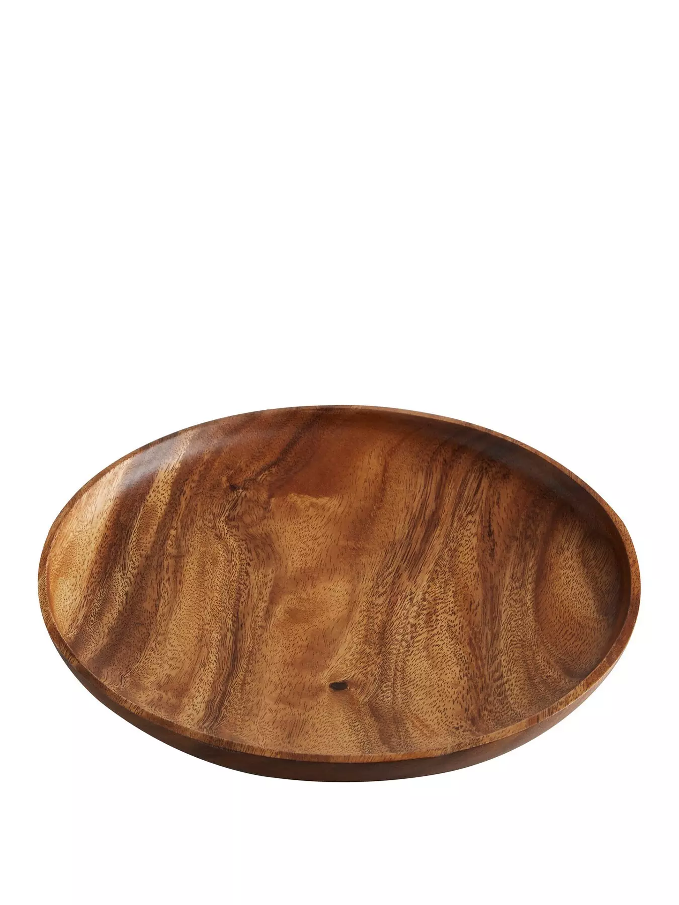 Hygge Oval Serving Dish On Wood Base-Premier Housewares