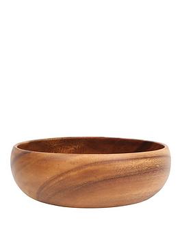 Product photograph of Premier Housewares Kora Acacia Wood Salad Bowl from very.co.uk