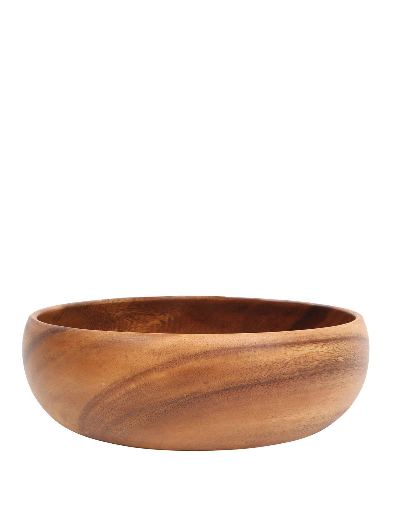 Image 1 of 6 of Premier Housewares Kora Acacia Wood Salad Bowl