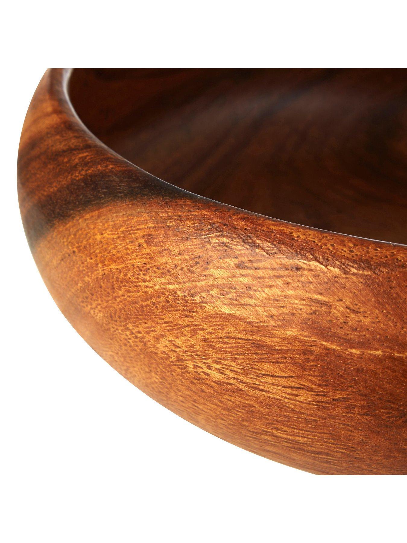 Image 4 of 6 of Premier Housewares Kora Acacia Wood Salad Bowl