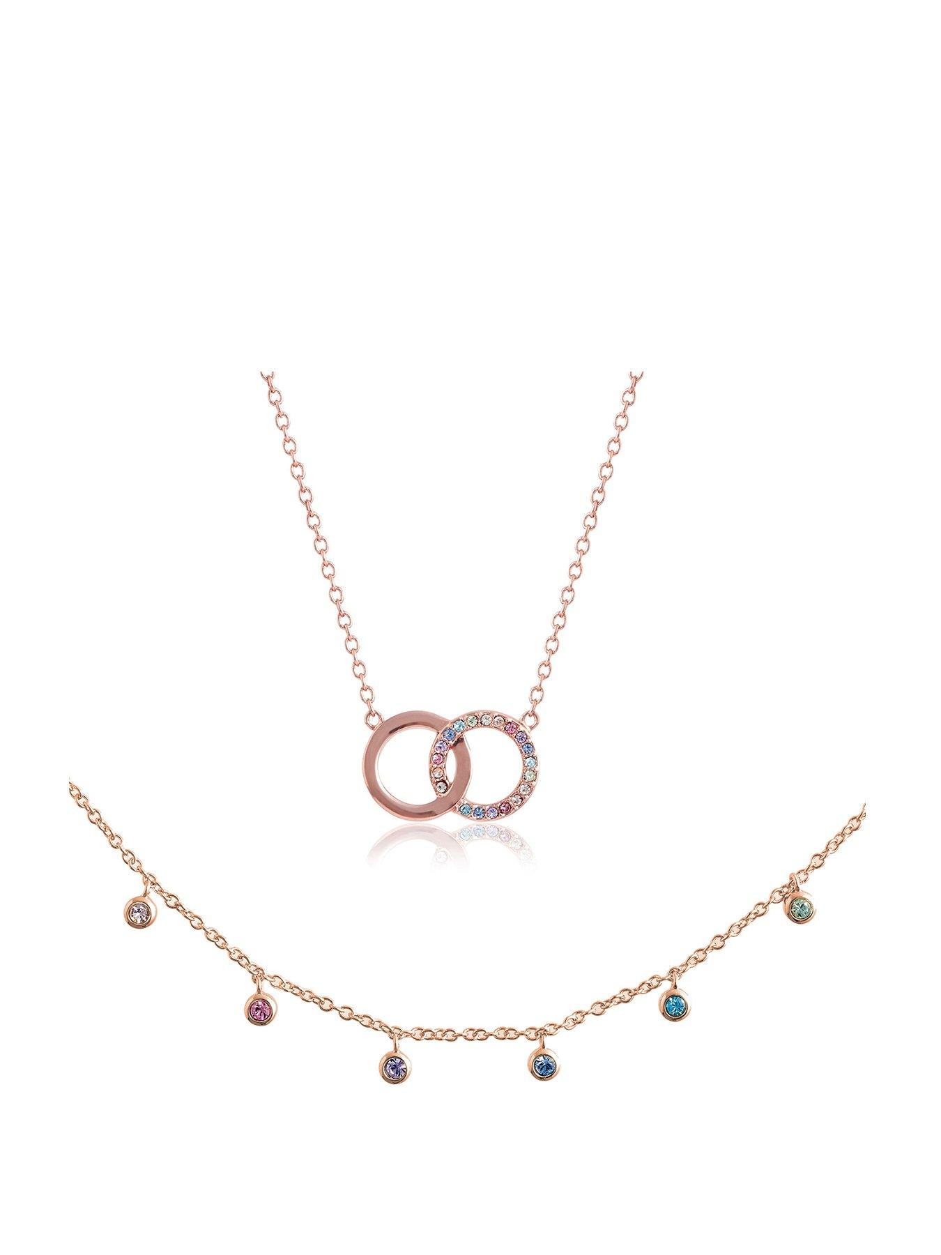 Fancy Square Chokar Necklace Set for women and girls.