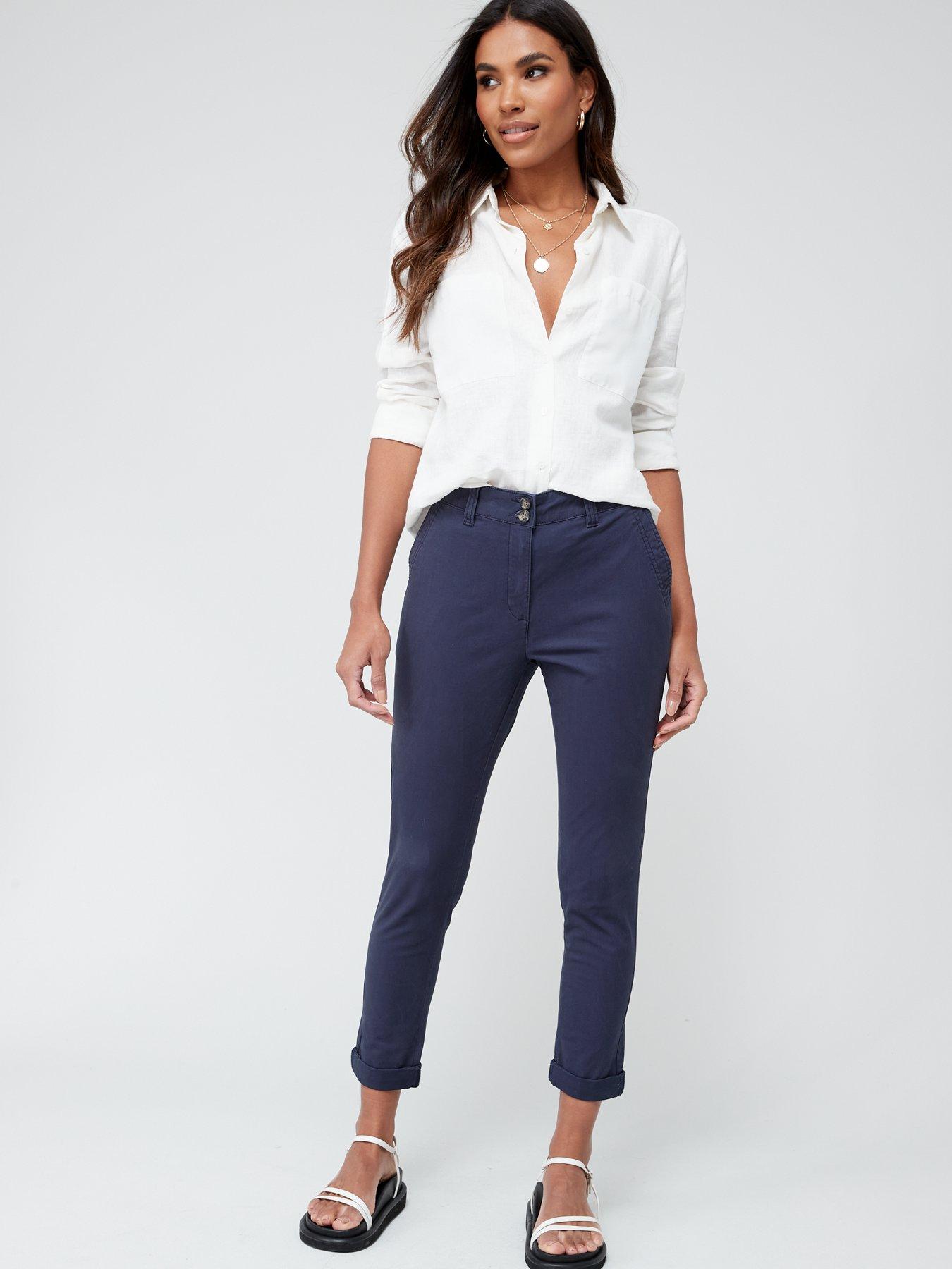 Girlfriend store chino pants