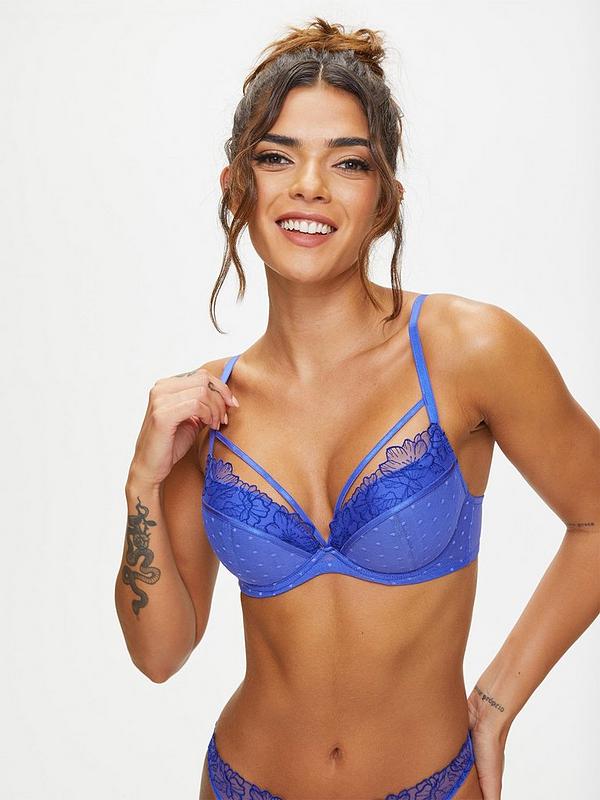 Bras The Untroubled Padded Plunge Bra