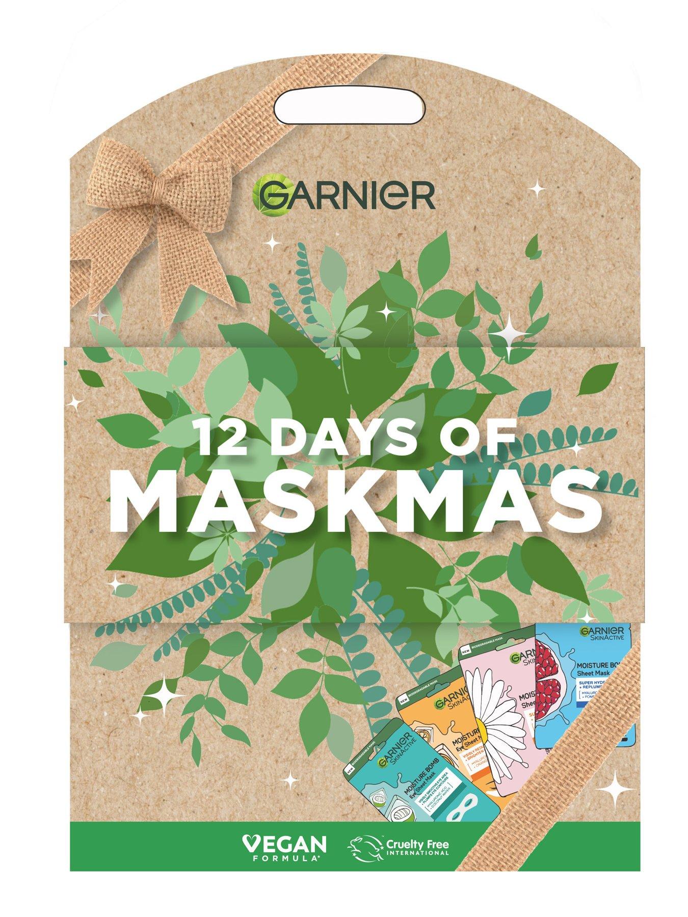 Garnier 12 Days Of Maskmas Advent Calendar, Sheet Mask Collection Of
