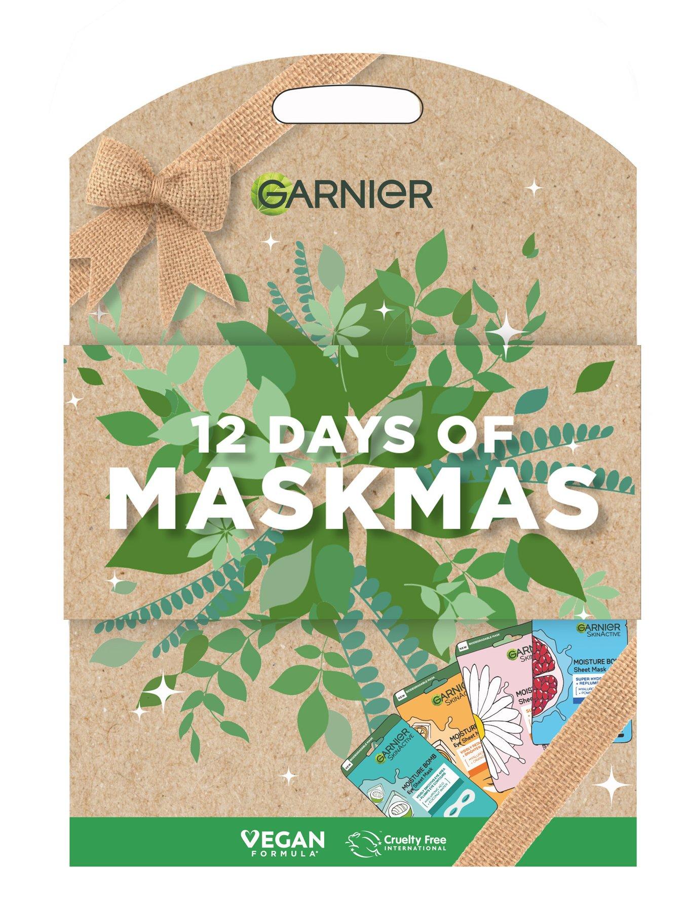 Garnier 12 Days Of Maskmas Advent Calendar, Sheet Mask Collection Of