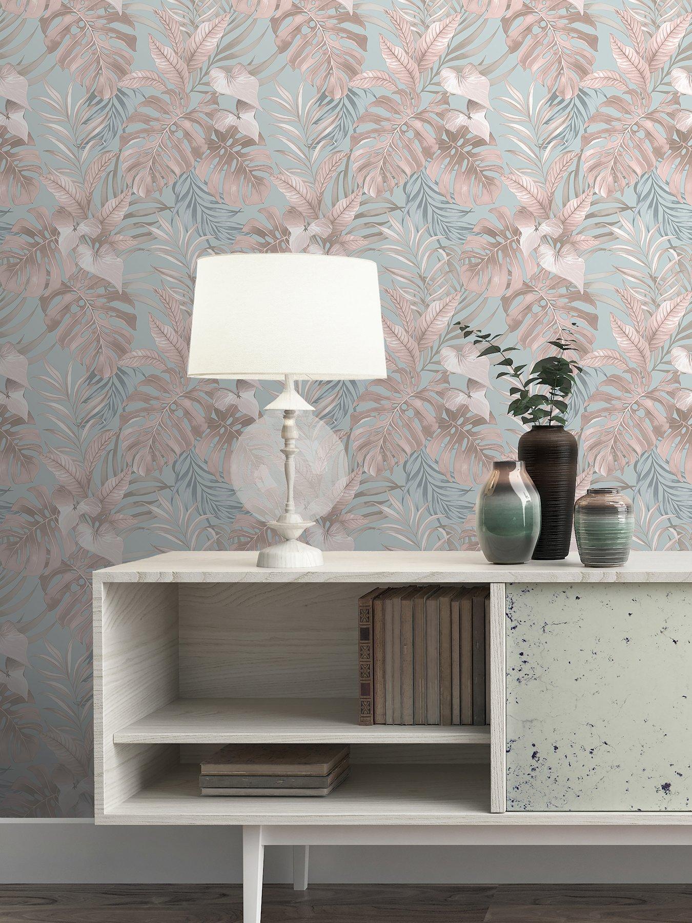 Product photograph of Muriva Teeva Jungle Wallpaper from very.co.uk