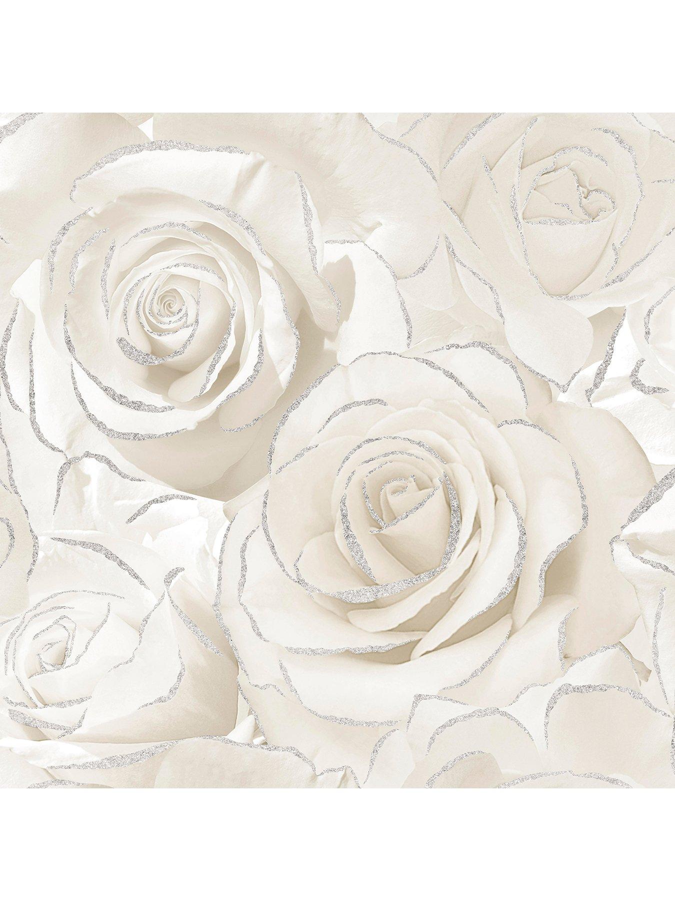 Rose Madison Wallpaper Beige - Wallpaper from I Love Wallpaper UK