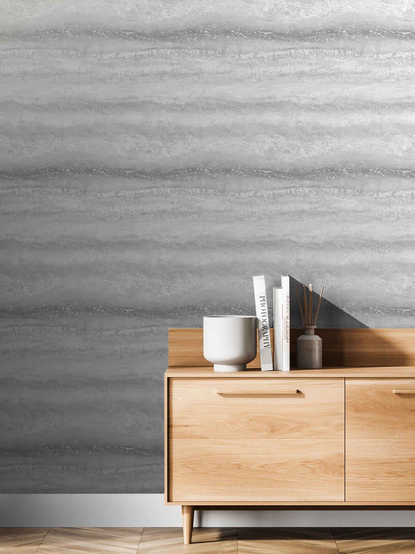 Product photograph of Muriva Semper Marble Wallpaper from very.co.uk