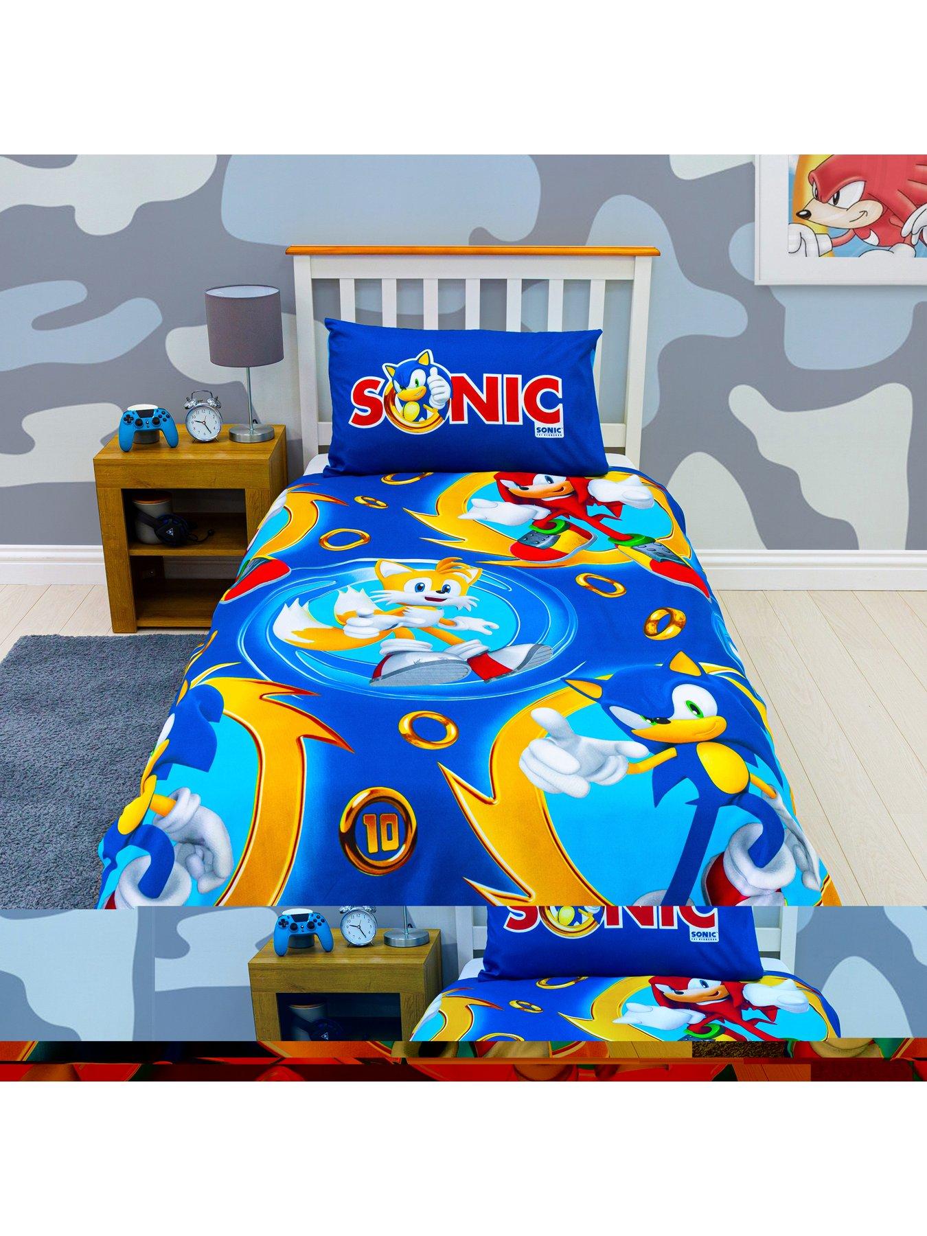 Catherine Lansfield Super Dog Childrens 3D Fun Duvet Bed Cover Set Navy Blue 