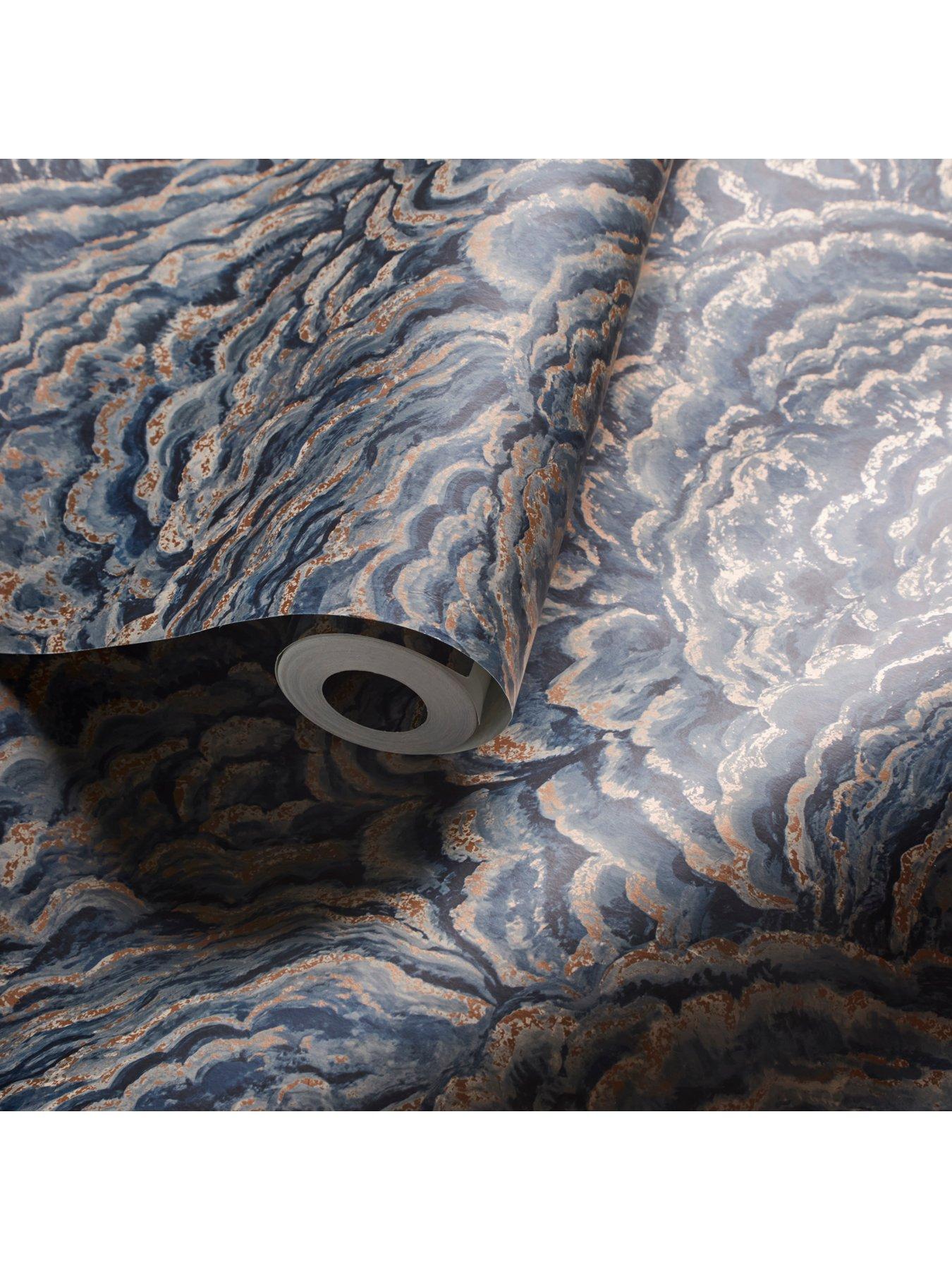 Product photograph of Clarke Clarke Exotica Lumino Wallpaper from very.co.uk