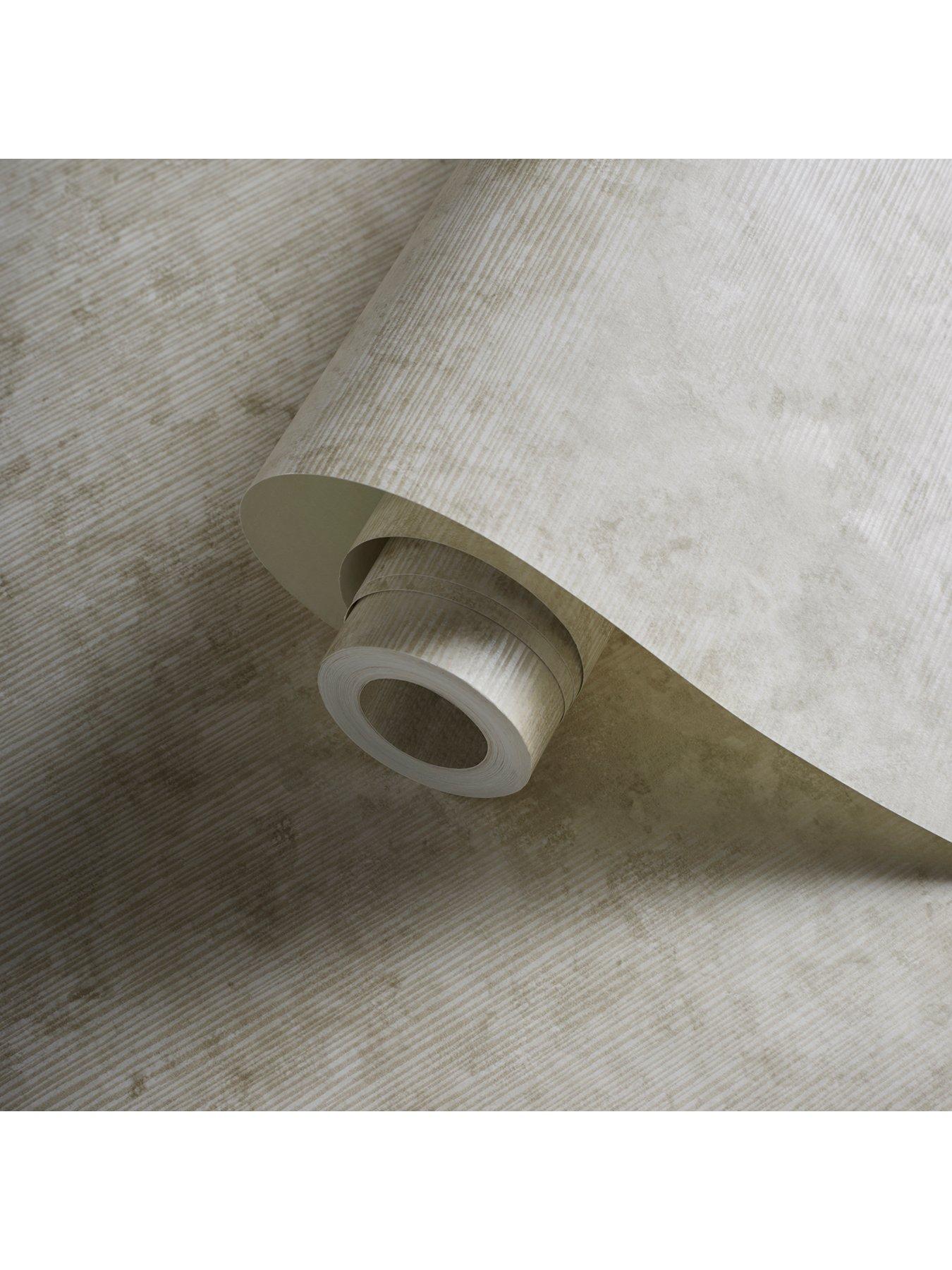 Product photograph of Clarke Clarke Fusion Impression Wallpaper Ndash Natural from very.co.uk
