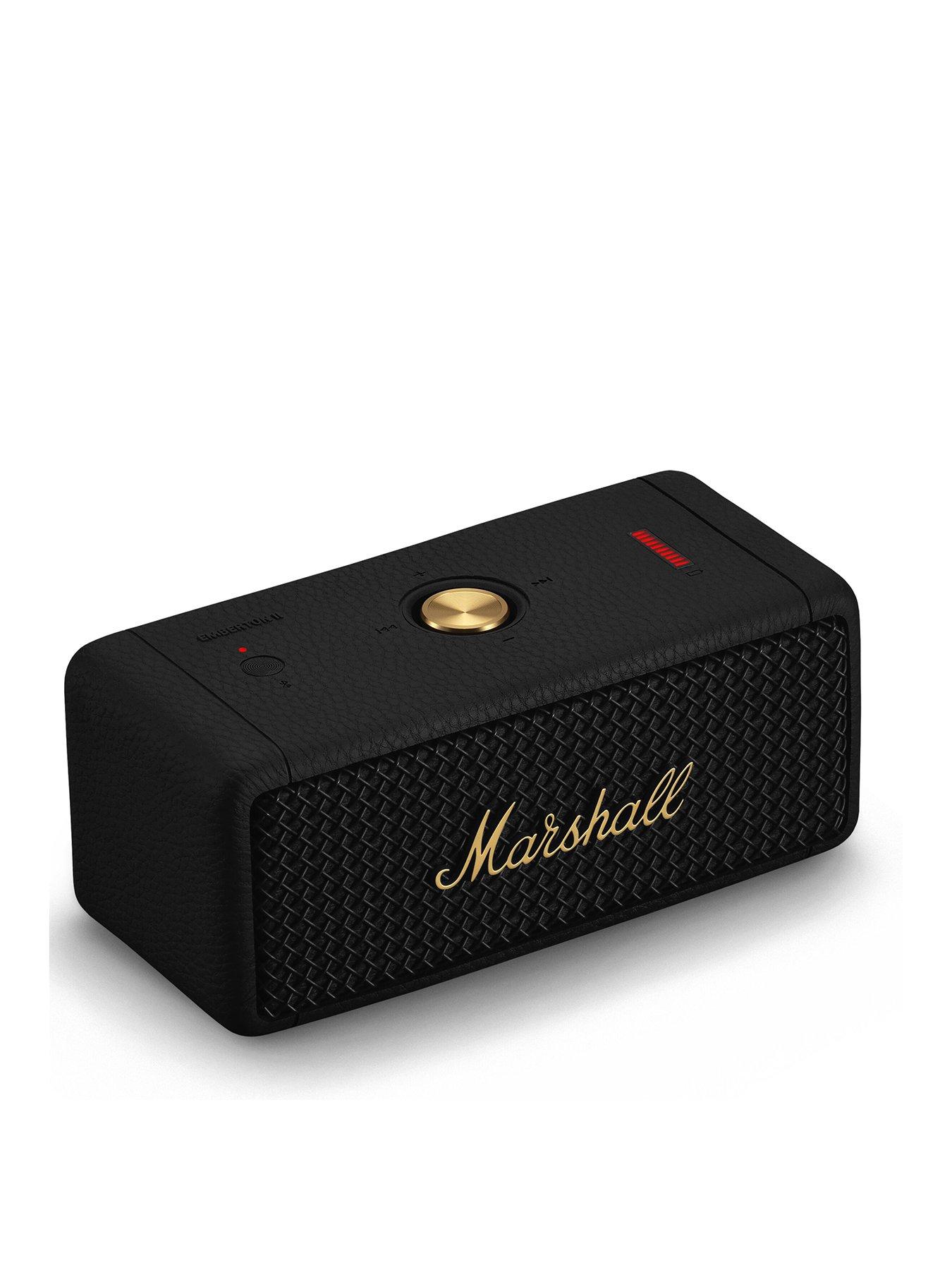 Emberton II Bluetooth Speaker - Black & Brass