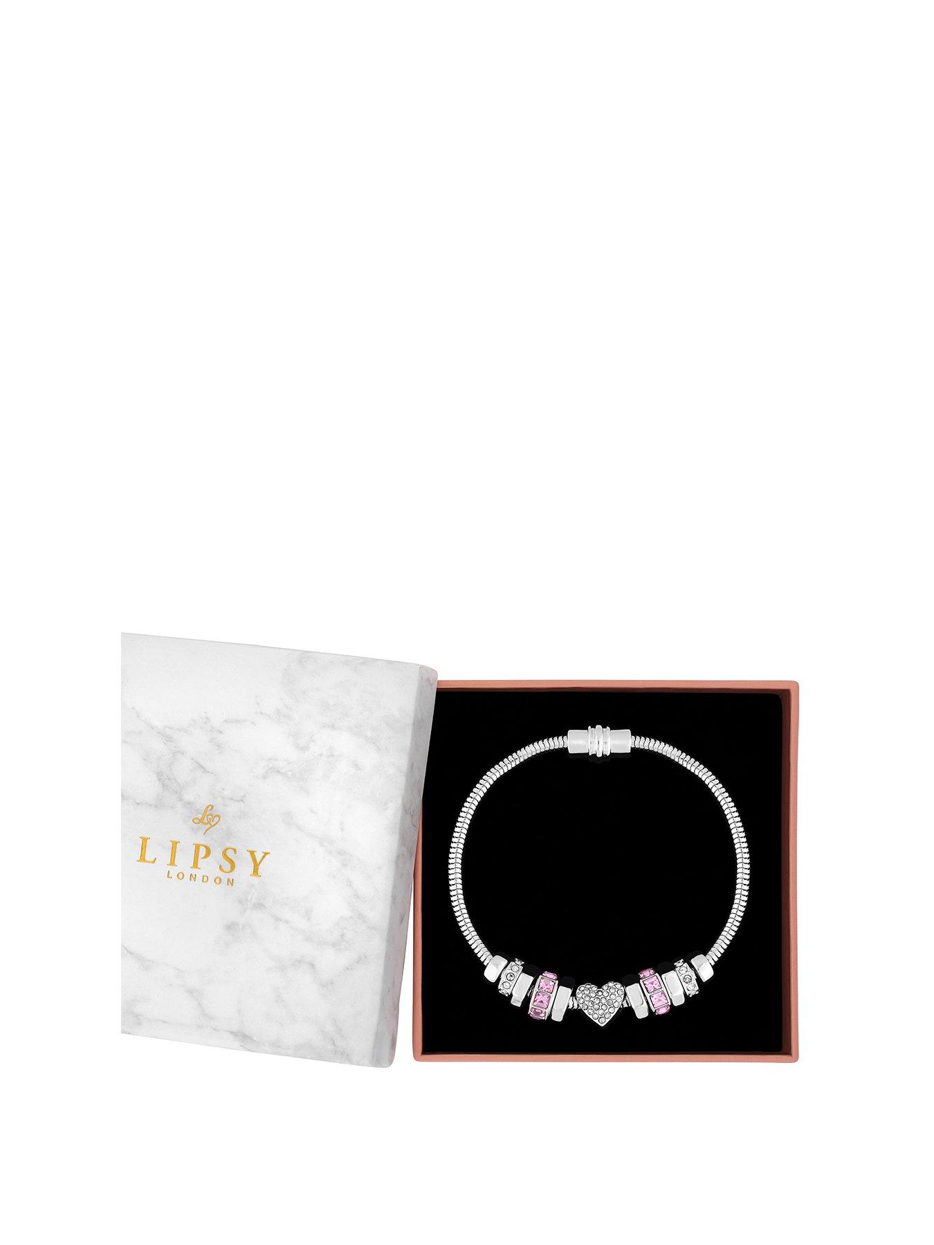 Lipsy on sale silver bracelet