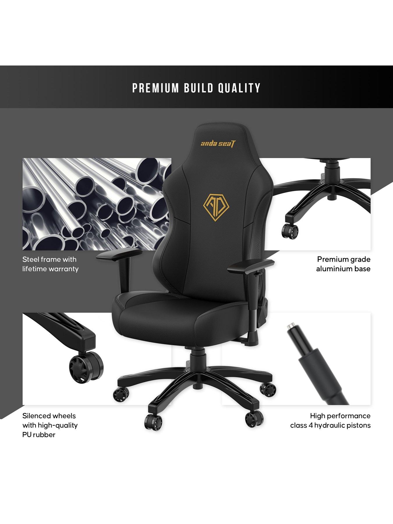 Image 6 of 6 of Andaseat Phantom 3 Faux Leather&nbsp;Premium Gaming Chair -&nbsp;Black