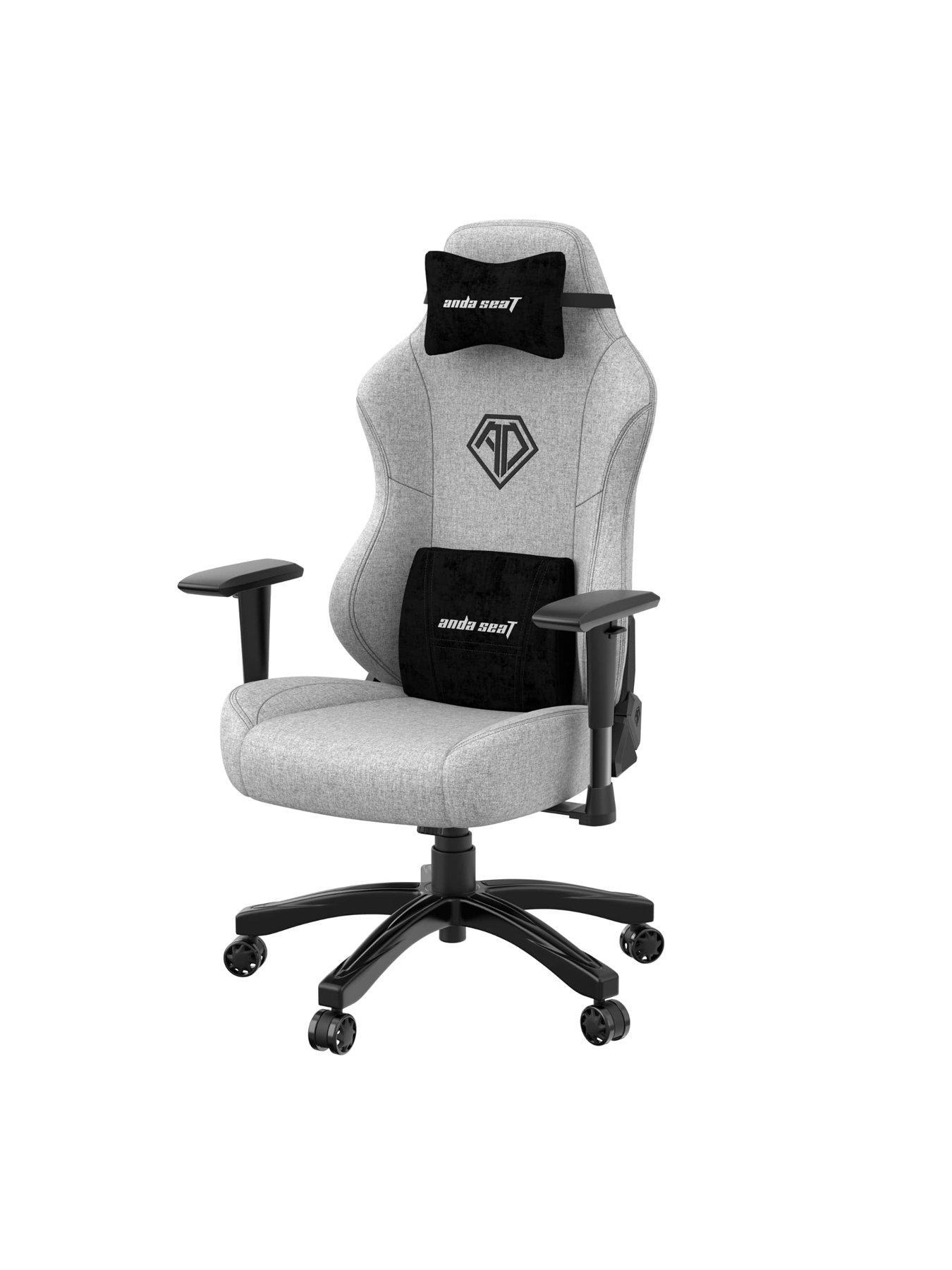 Image 1 of 7 of Andaseat Phantom 3 Premium Gaming Chair - Grey