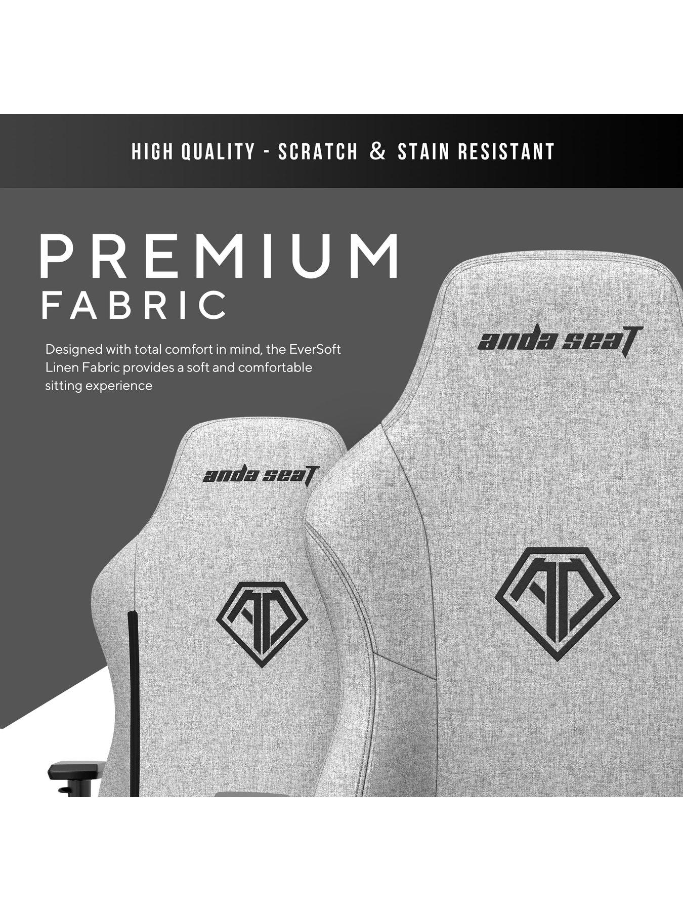 Image 5 of 7 of Andaseat Phantom 3 Premium Gaming Chair - Grey