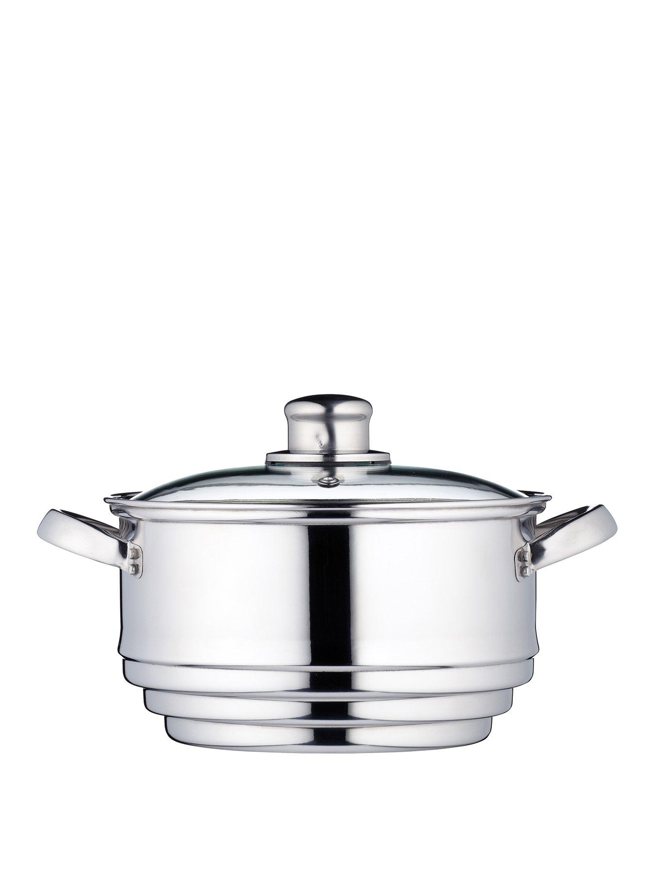 Image 1 of 5 of KitchenCraft Stainless Steel Universal Steamer Insert