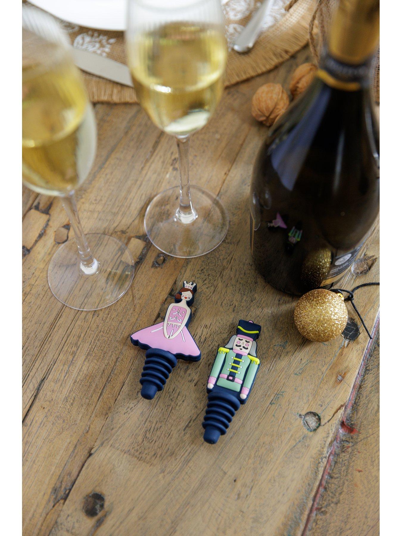 Image 6 of 6 of KitchenCraft The Nutcracker Collection Silicone Bottle Stoppers