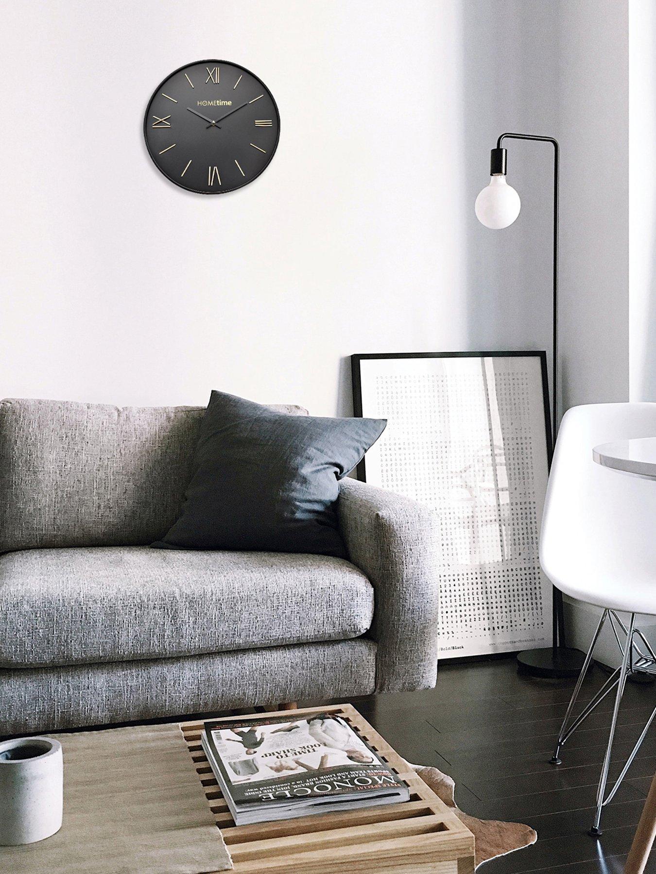Image 2 of 2 of Very Home Rope Roman Numerals Wall Clock