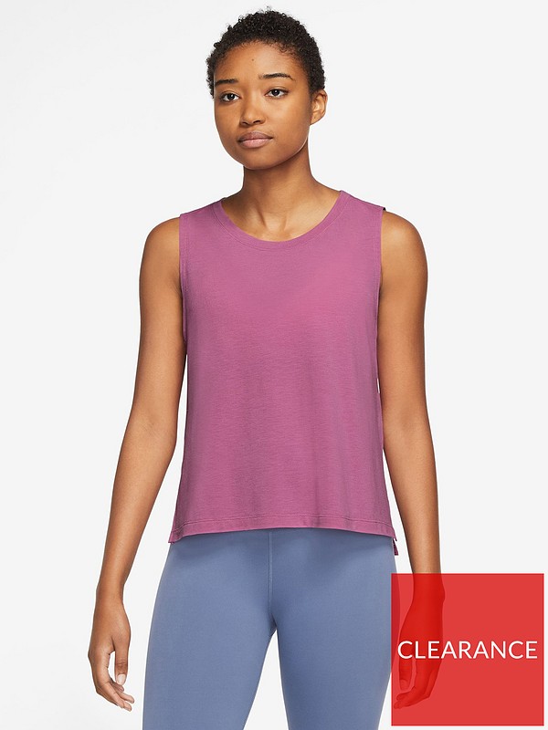Nike Yoga Dri-FIT Tank - Pink