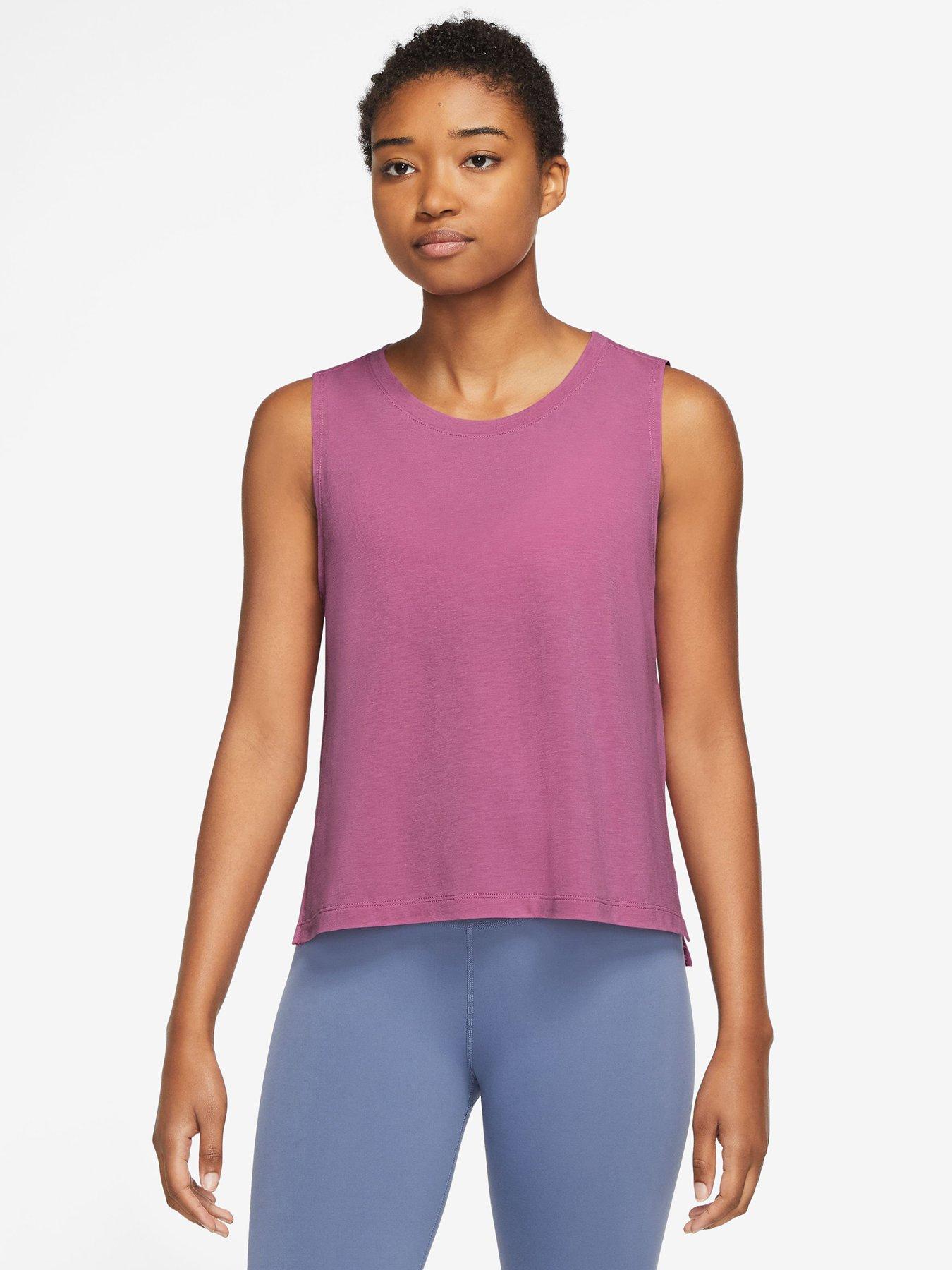 Nike Yoga Dri-FIT Tank - Pink