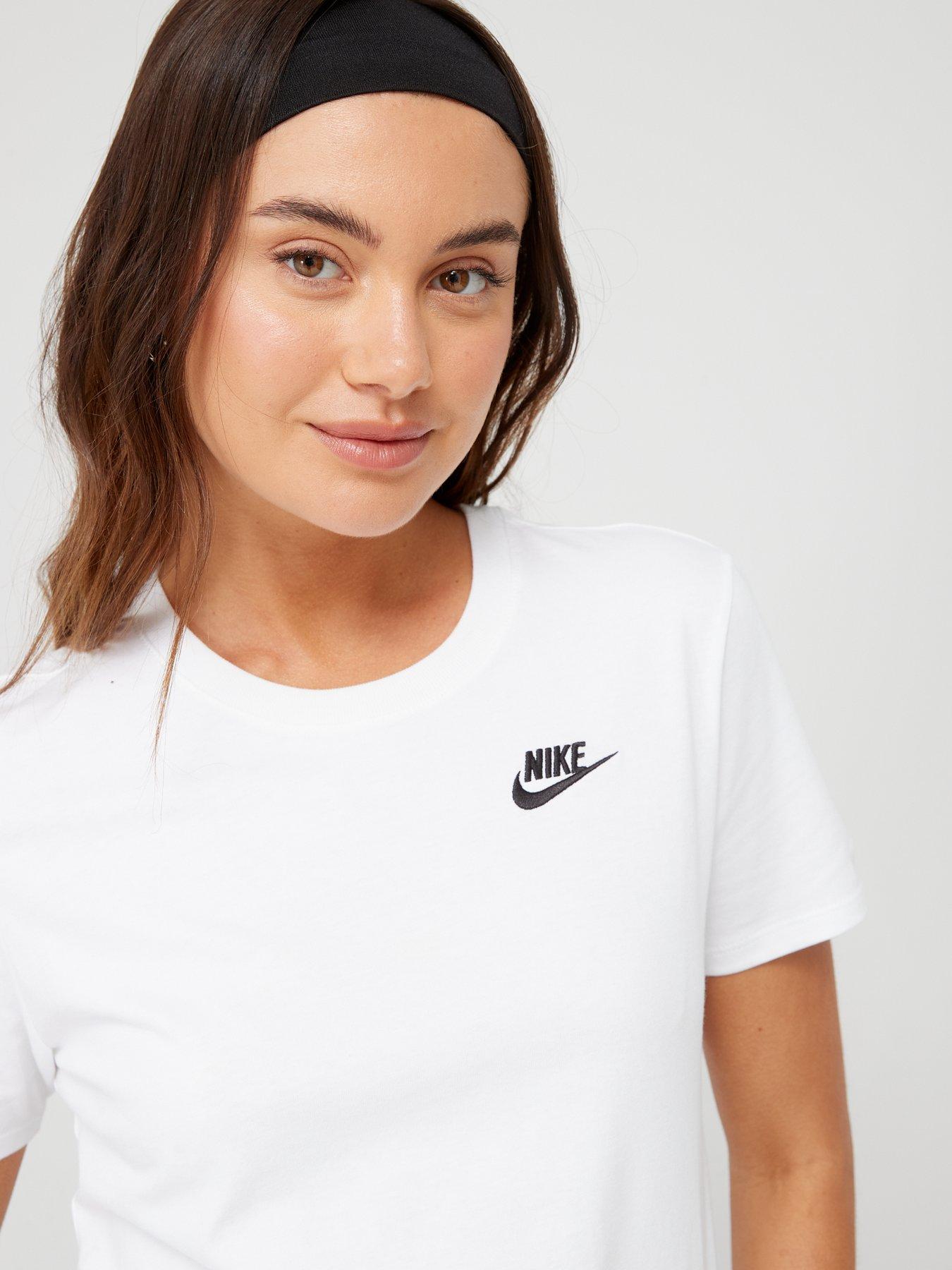 Nike Club T-Shirt - White | Very.co.uk