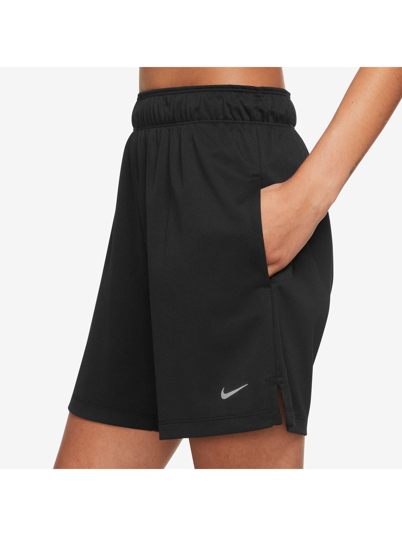 Nike fold over waistband best sale attack short