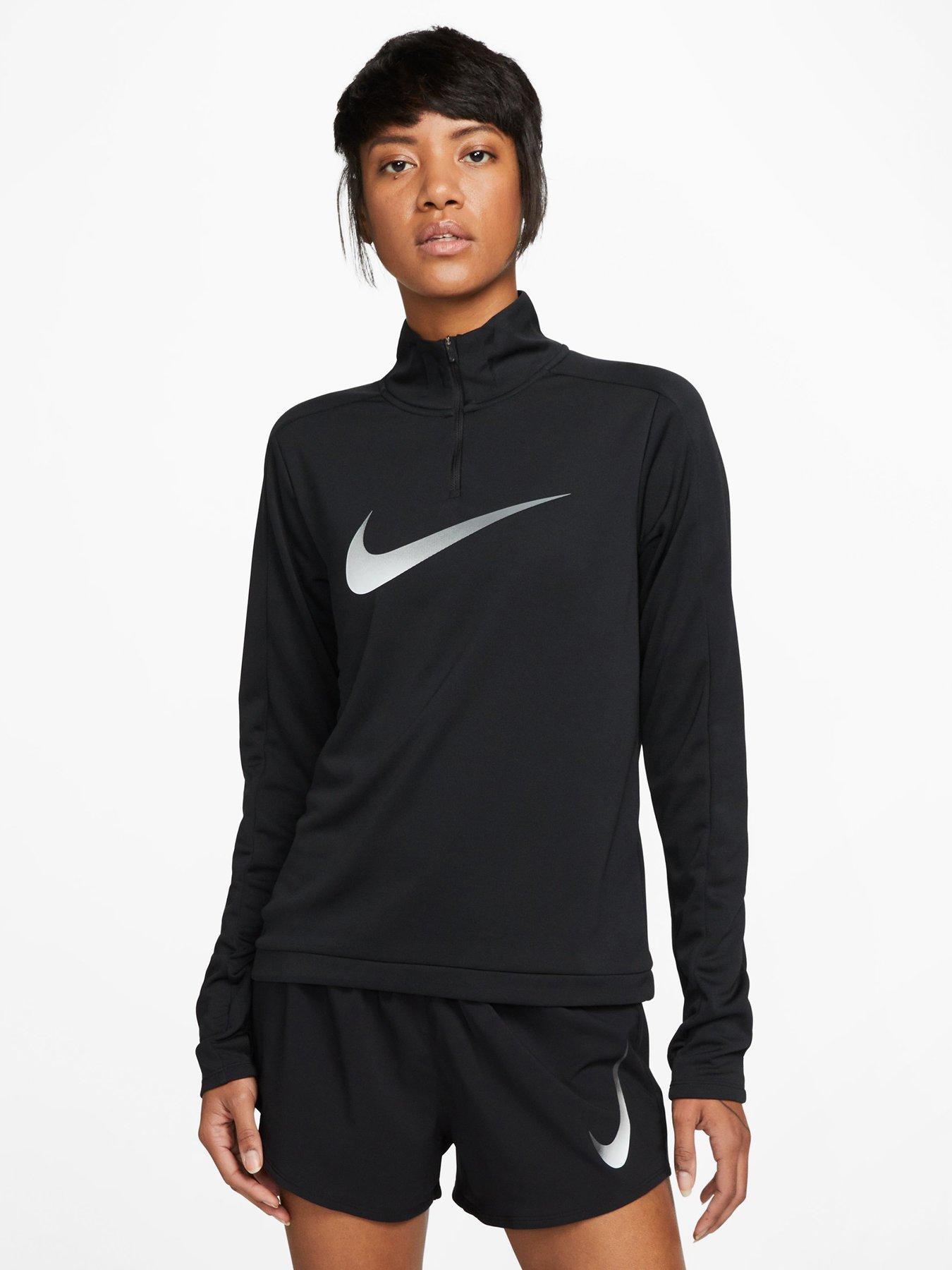 Nike The One Dri-FIT Long Sleeve Top - Black