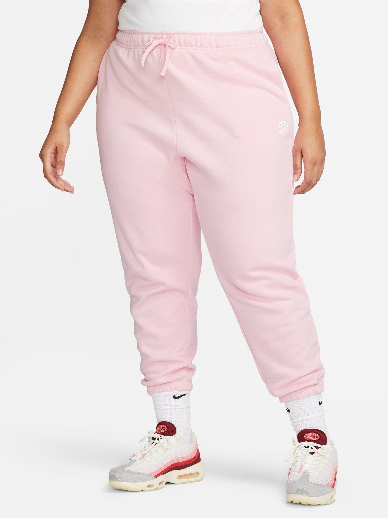 Oversized joggers pink hot sale