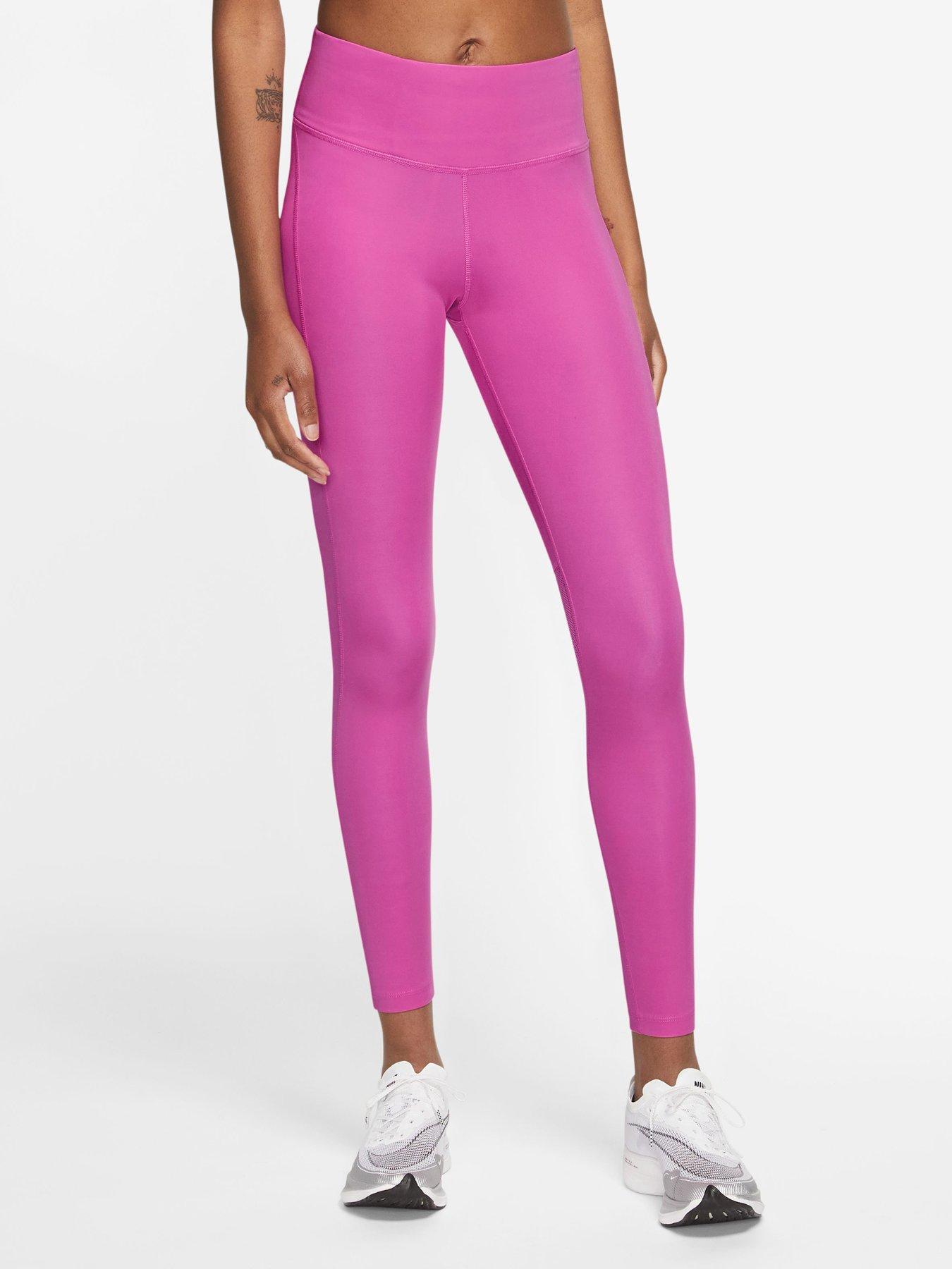 Nike Running Epic Fast Leggings - Pink, Pink, Size Xs, Women