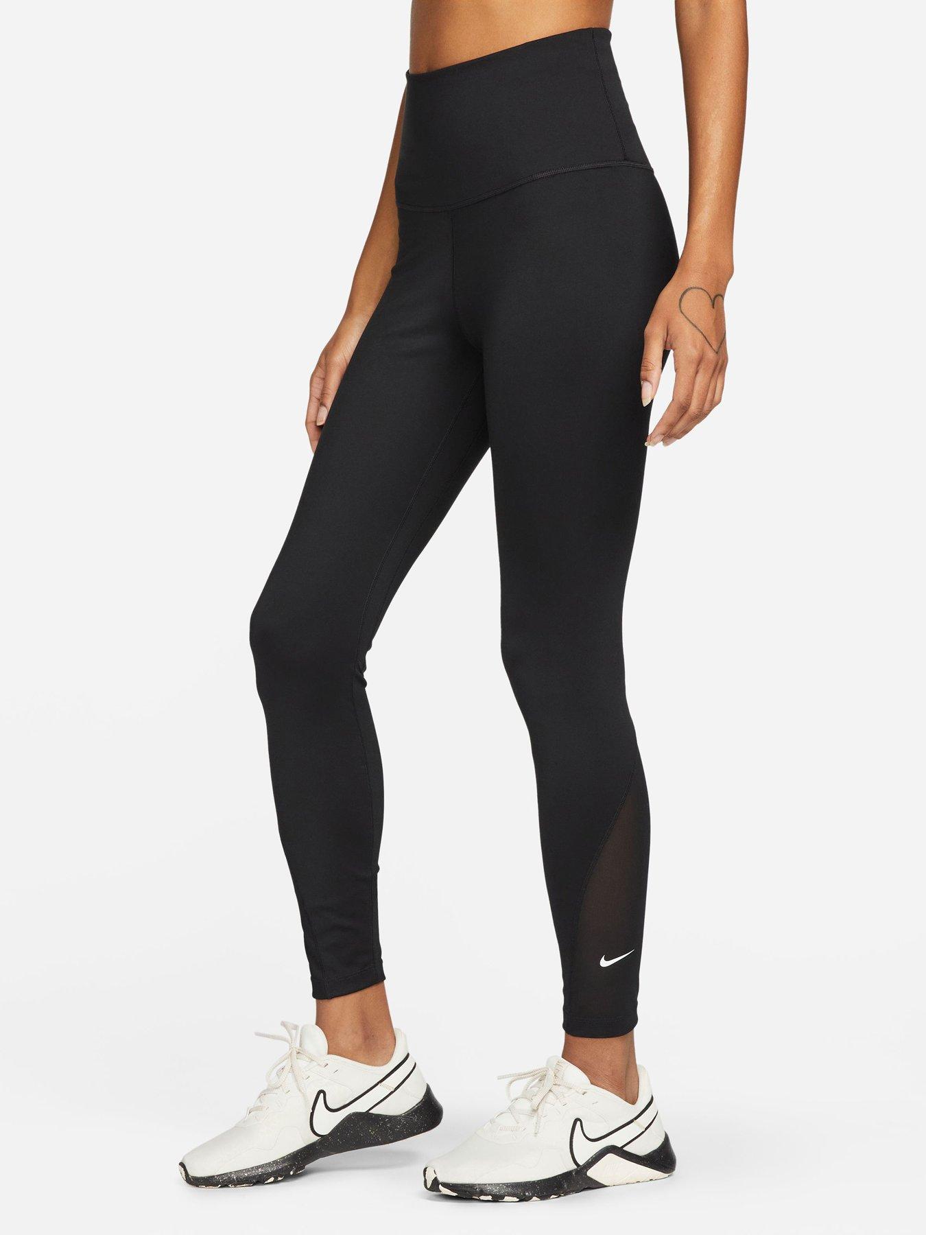 Nike Essential 7/8 Running Pants Women's Size S Black - for sale online