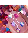 Image thumbnail 2 of 3 of Nails Inc Pride Heart Chunky Glitter Topper