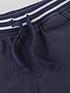  image of mini-v-by-very-boys-knitted-waistband-navy-chino-short