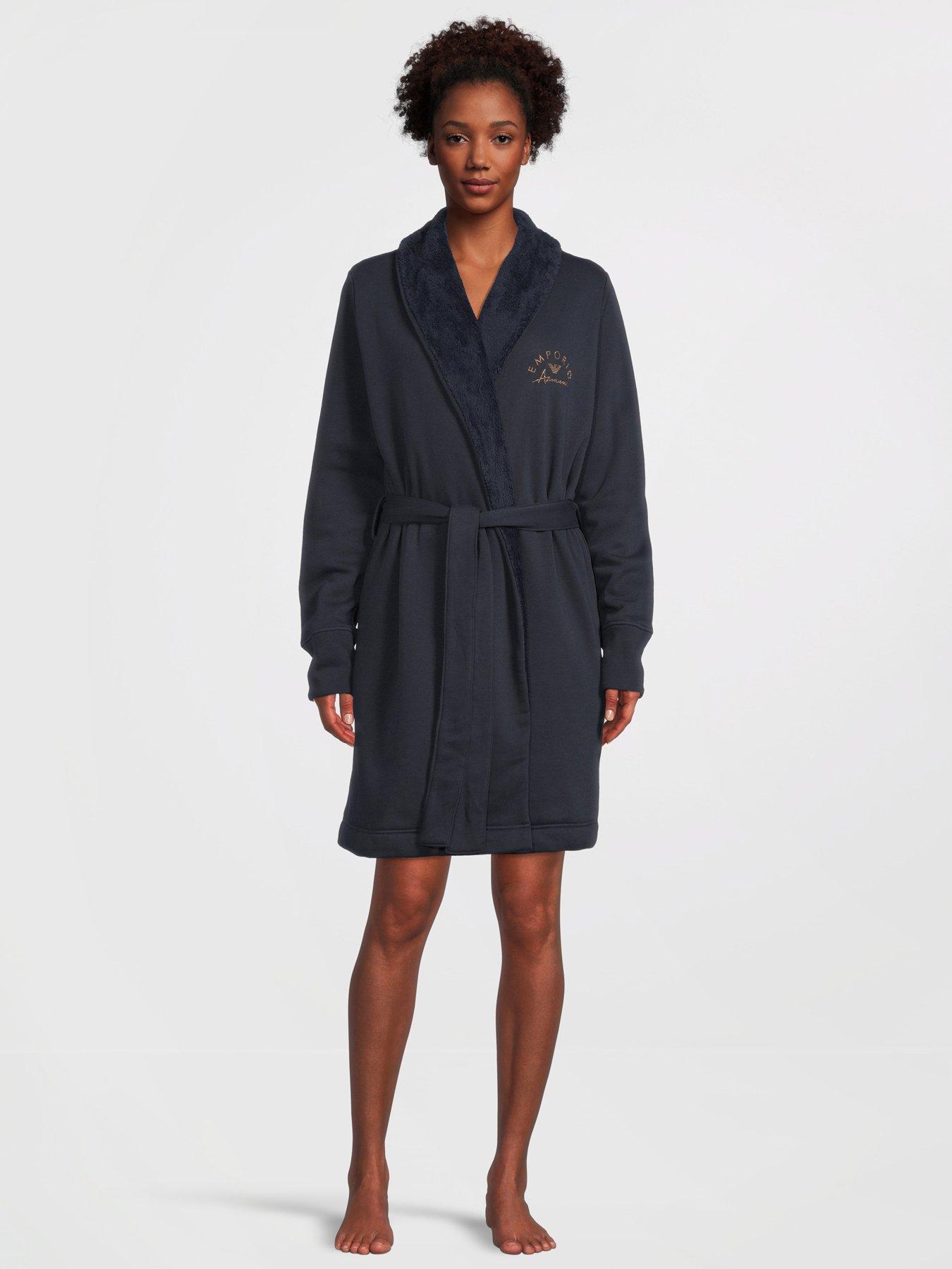 Emporio Armani Bodywear Dressing Gown Navy very