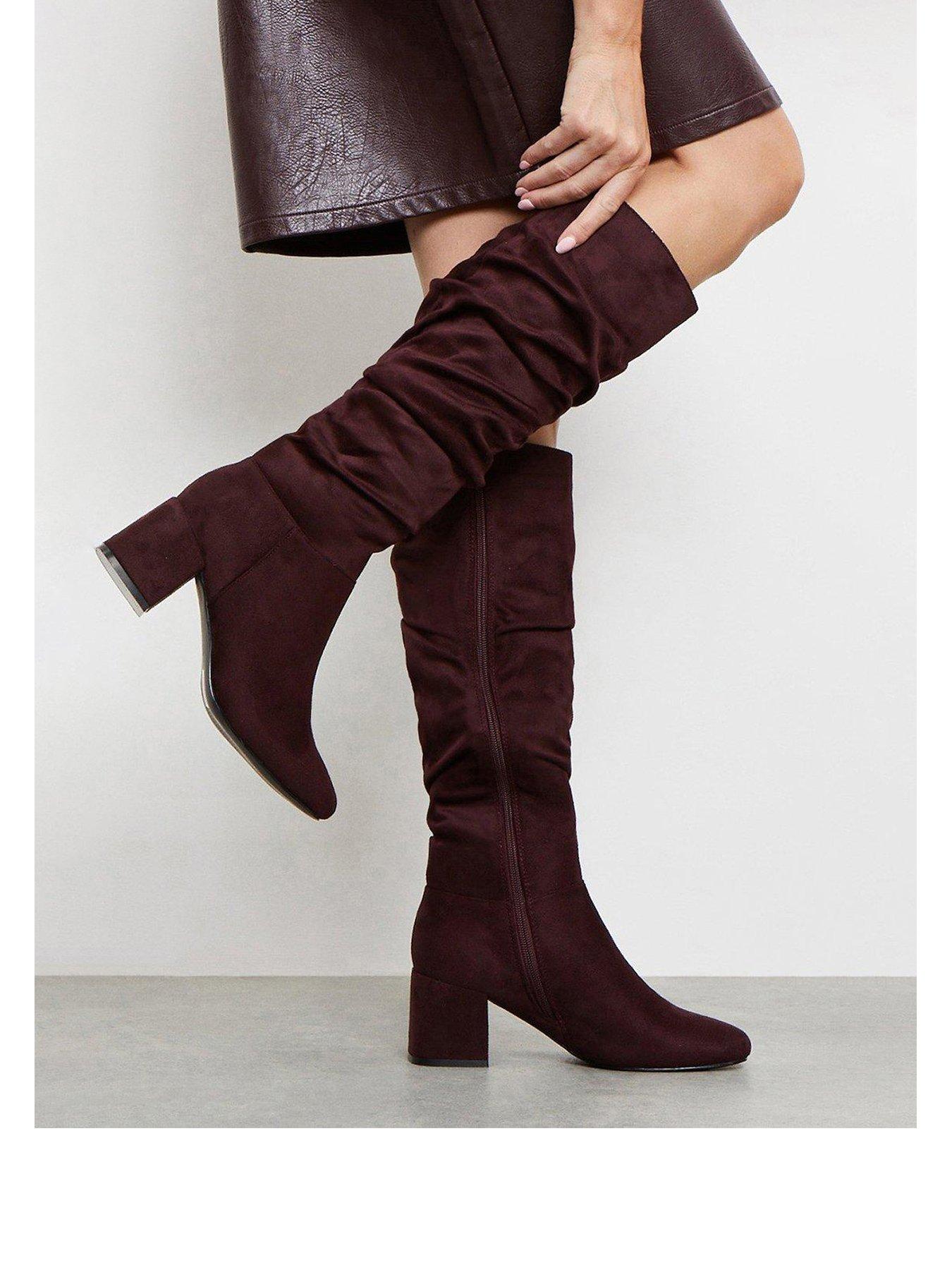 Dorothy perkins shop wide fit boots