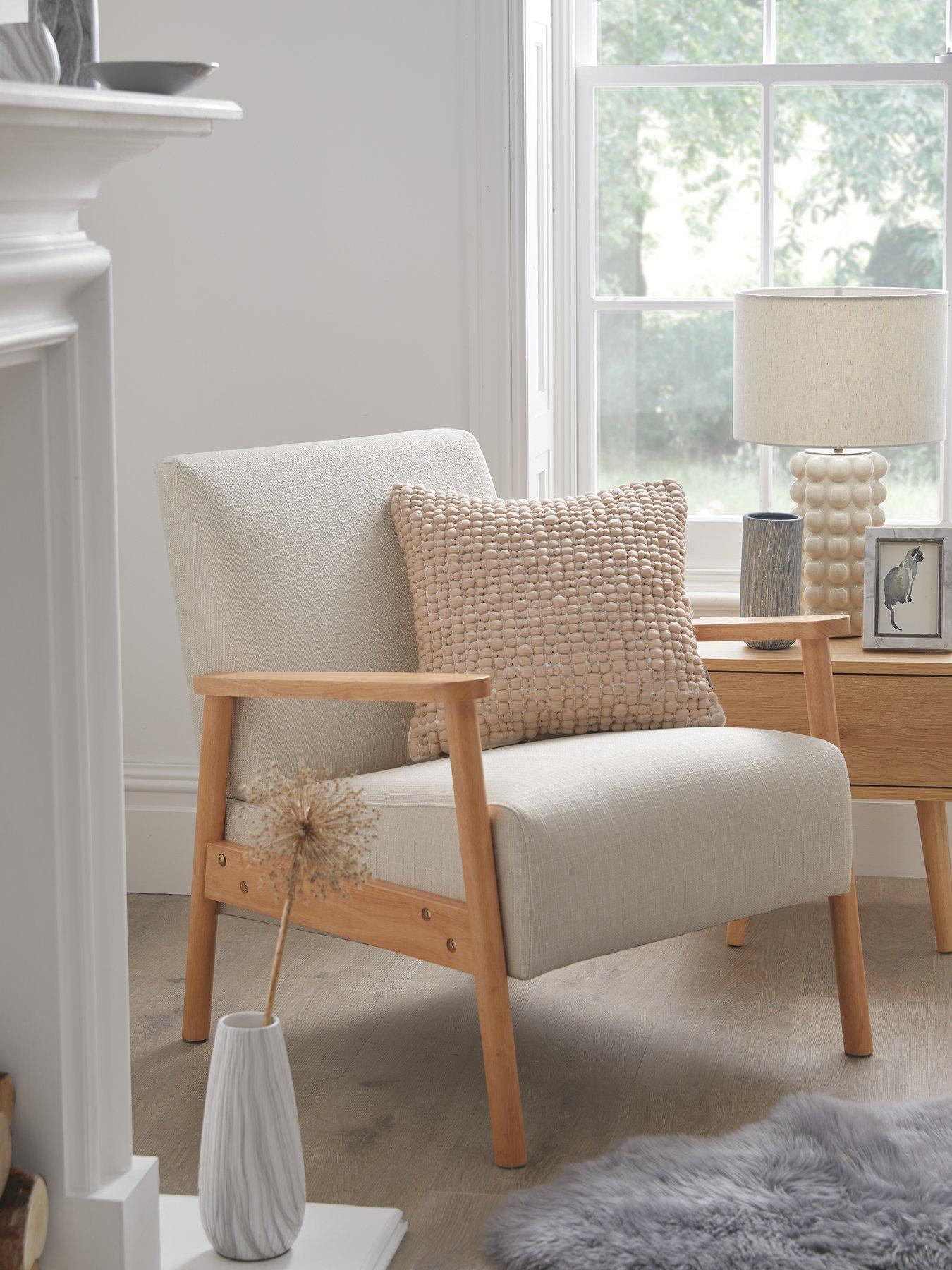undefined Ethan Accent Armchair - Natural - FSC® Certified