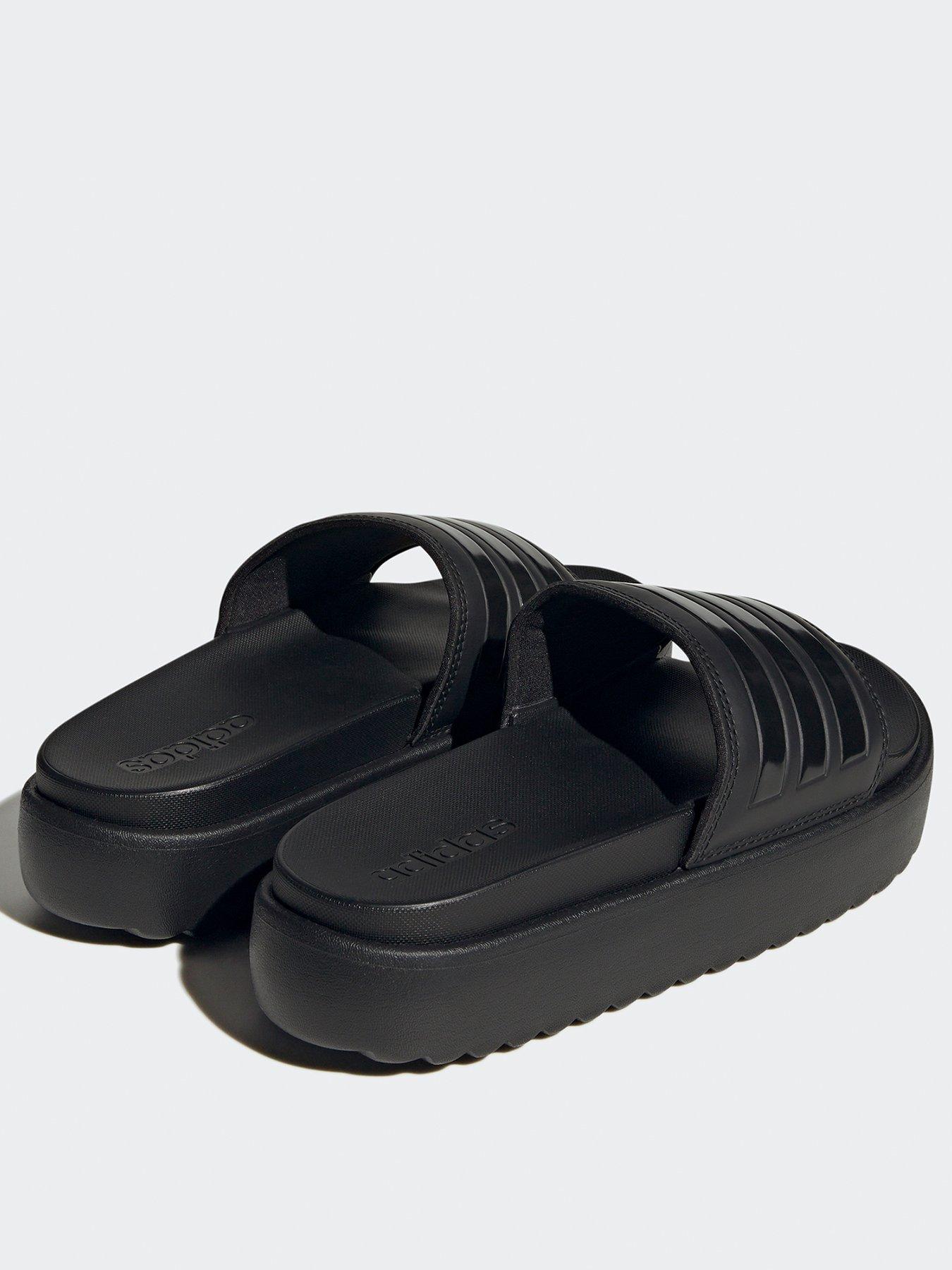 Womens best sale platform sliders