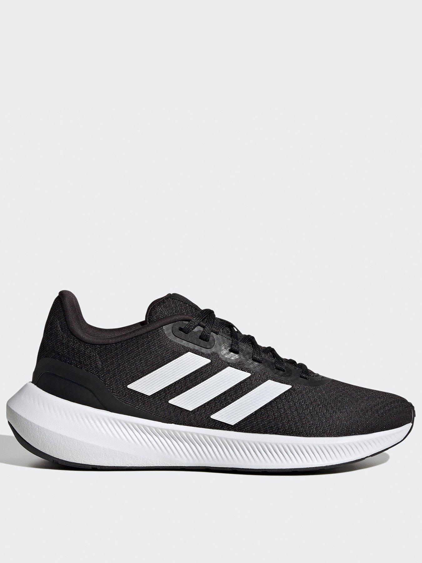 adidas Womens Running Runfalcon 5 Trainers Black White Very