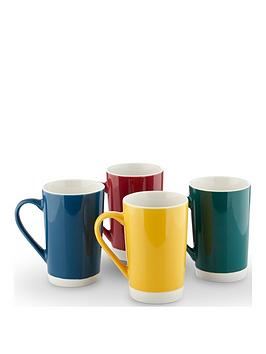 Product photograph of Tower Jewel Latte Mugs Ndash Set Of 4 from very.co.uk