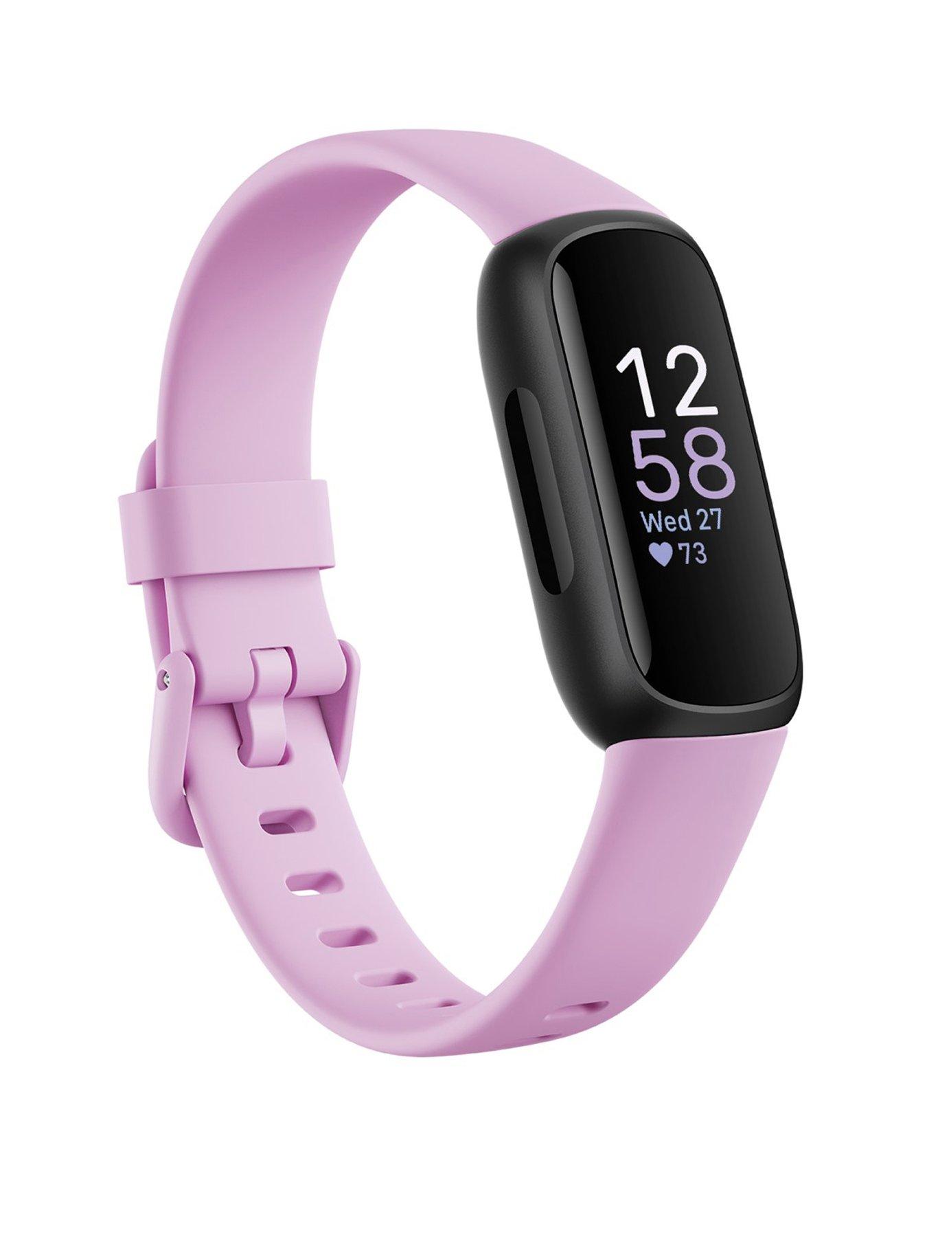 Fitbit Inspire 3 - Black/Midnight Zen Health and Fitness Tracker with up to 10-days battery life. Android and iOS compatible