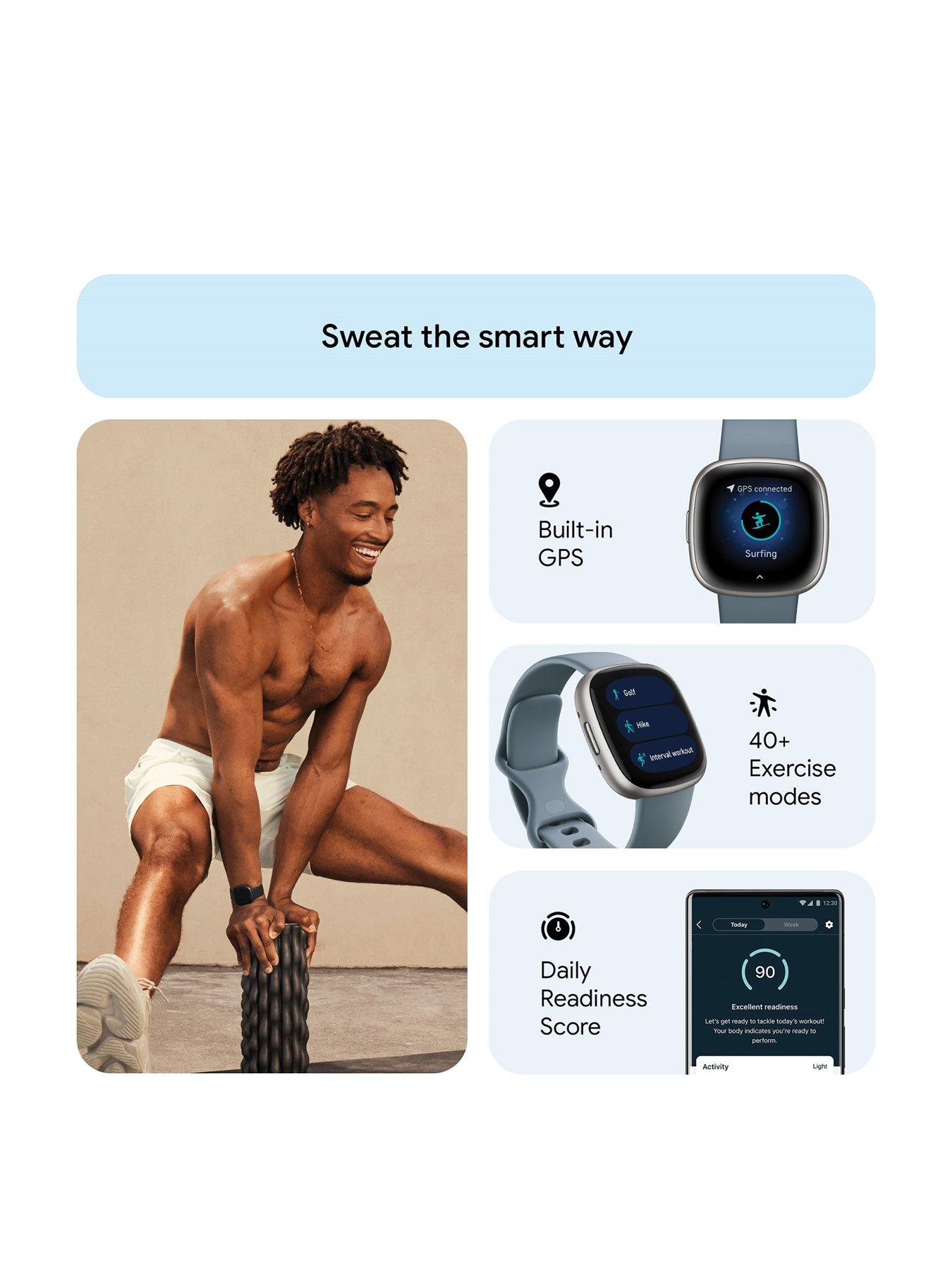 Fitbit versa hot sale golf gps app