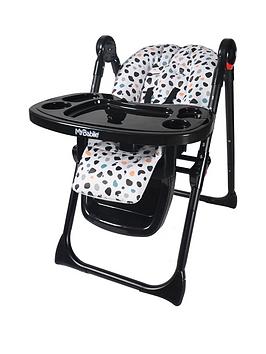 Product photograph of My Babiie Confetti Premium Highchair from very.co.uk