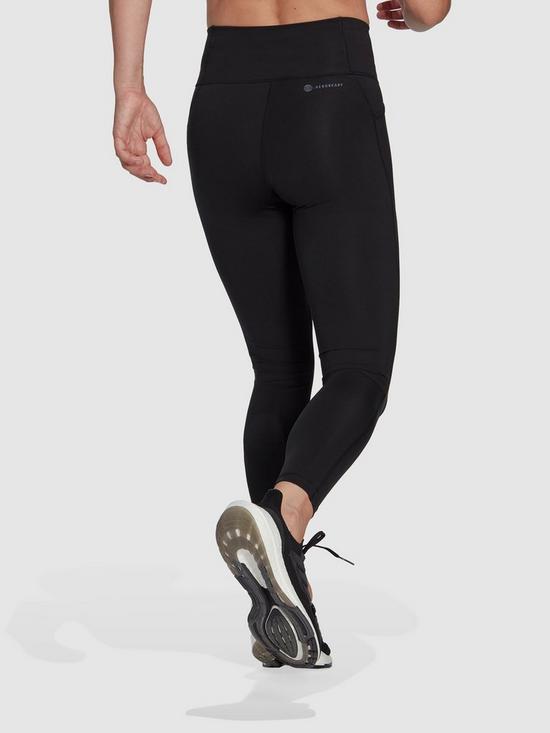 stillFront image of adidas-performance-running-essentials-78-leggings-black