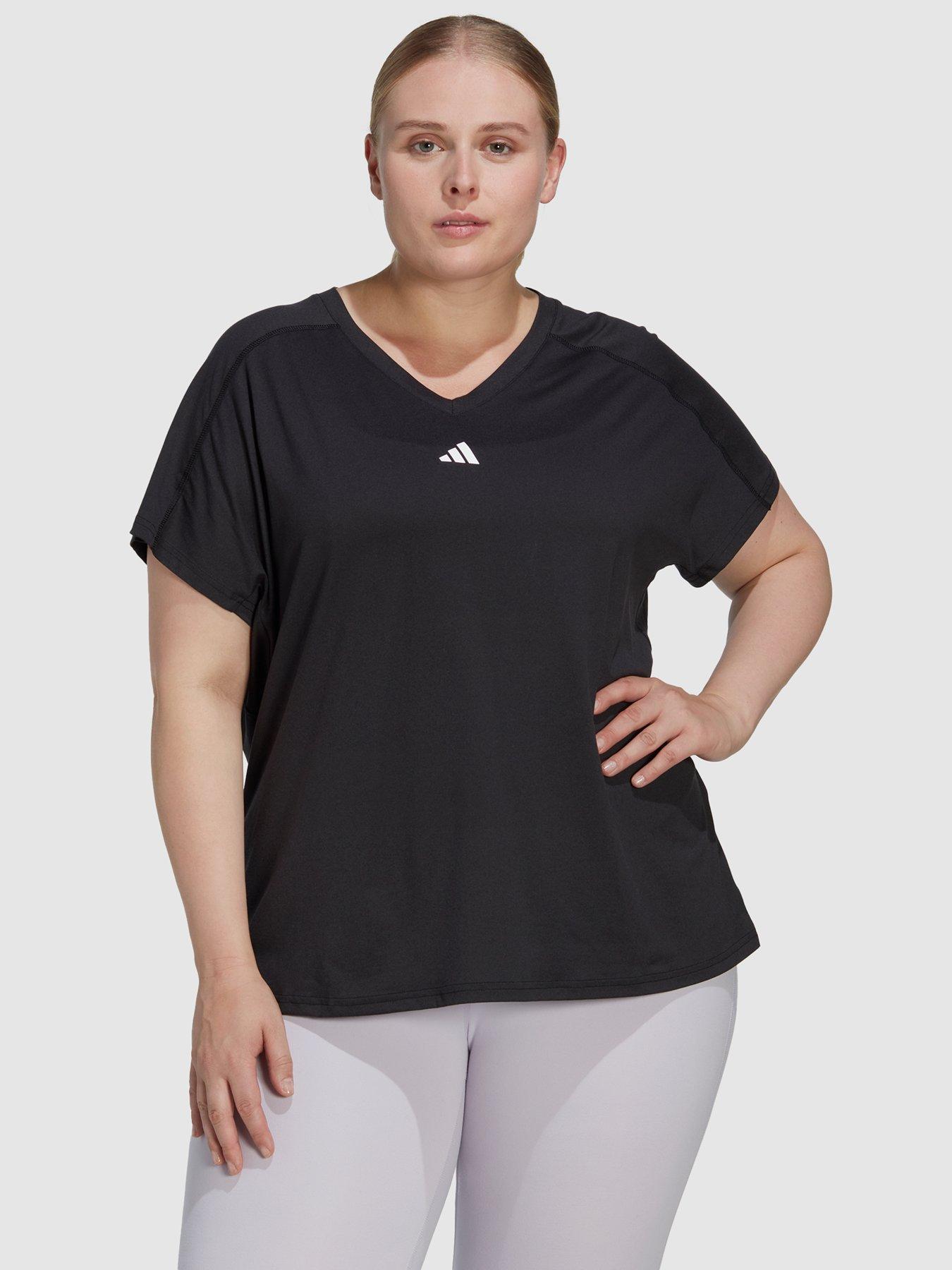 undefined Women's Training Essentials T-Shirt - Plus Size - Black
