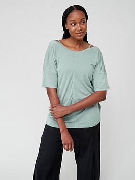 adidas yoga t-shirt  - green